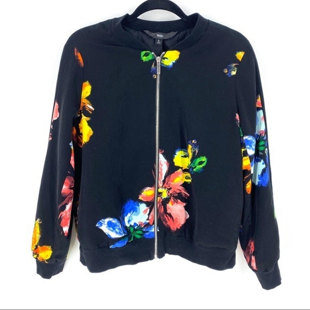 Mossimo Floral Bomber Jacket